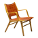 AX chair by Peter Hvidt & Orla Mølgaard-Nielsen, Fritz Hansen, Denmark, 1963