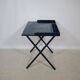 Space Age Industrial Desk in Metal, France, 1980s