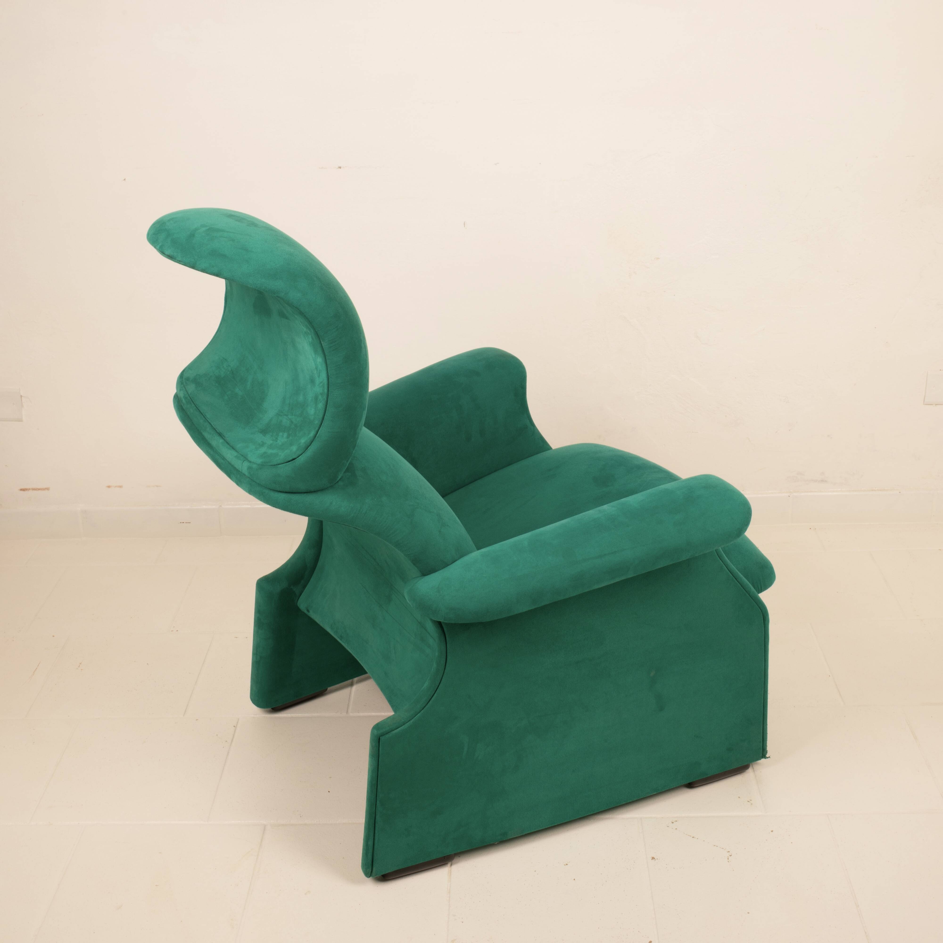 Viscontea Armchair by Achille and Pier Giacomo Castiglioni for Simon International