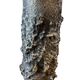 Vintage brutalist metal table lamp / floor lamp