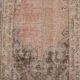 Vintage Turkish Oushak Rug Handwoven 67x692 cm