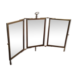 Miroir triptyque de barbier