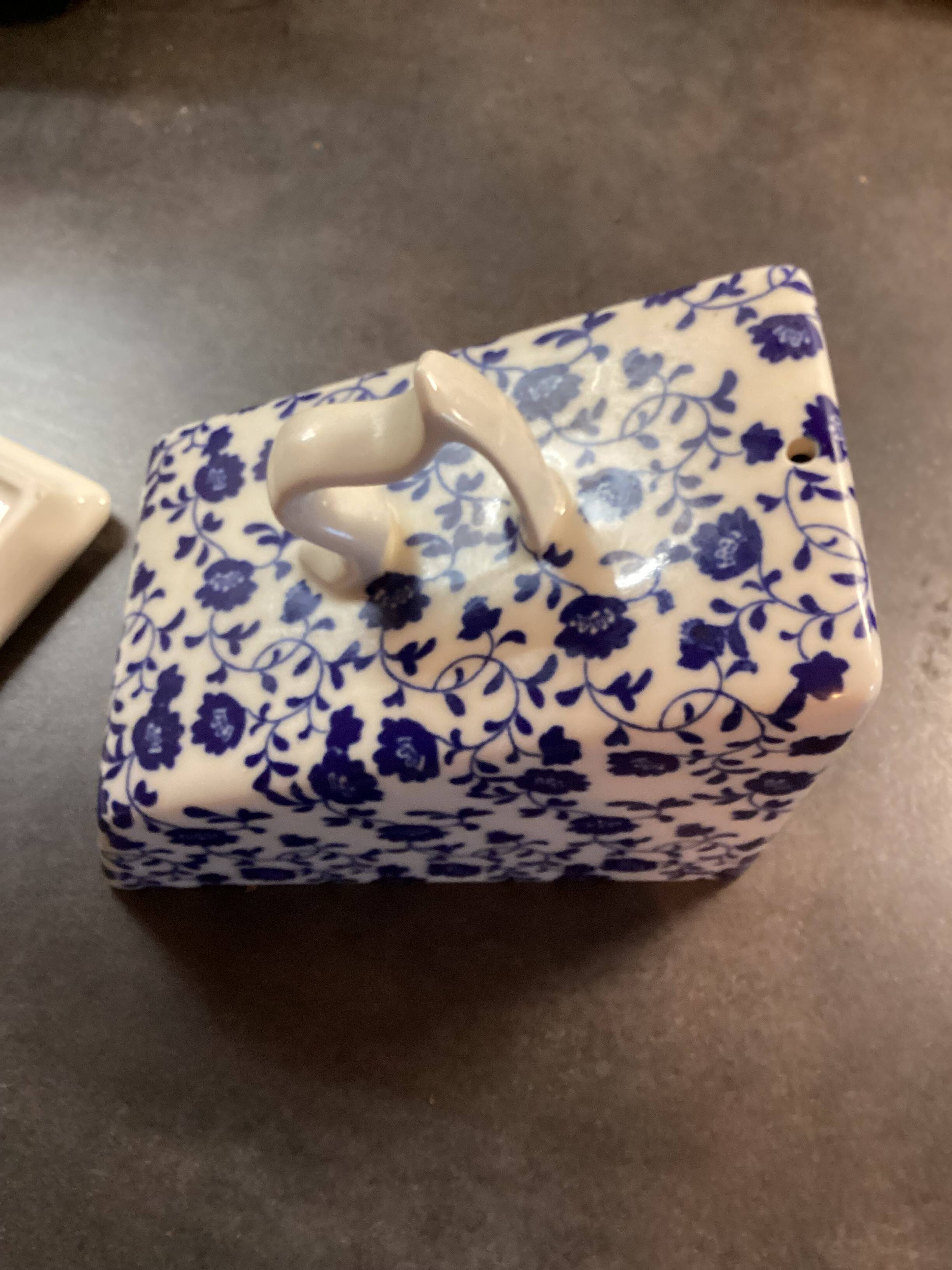 Vintage Haxby Lidded Cheese / Butter Dish.