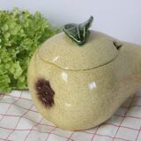 Vintage Pear Soup Tureen in Slip