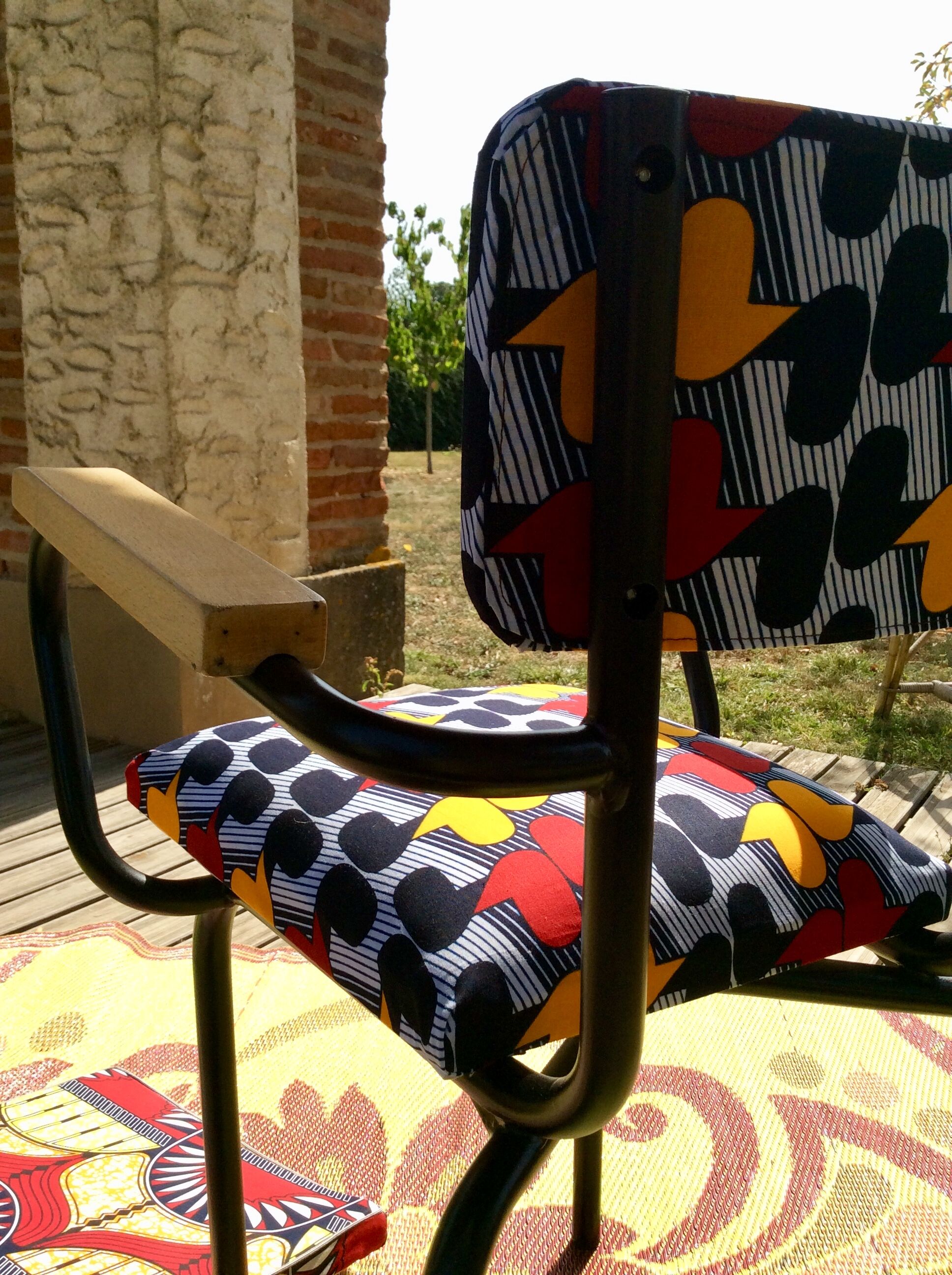 Vintage school master armchair