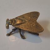 Brass fly ashtray
