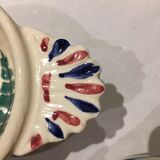 2 Ancient Ear Bowls (1950) - Hand-painted Quimper Ceramics