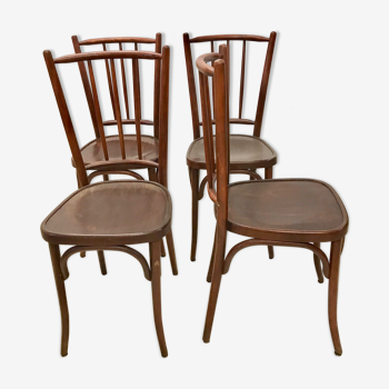 Set of 4 bistro chairs.