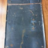 Enamelled plate wines of postillon