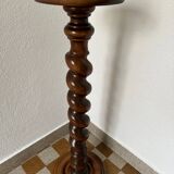 Twisted wooden column from the 60s