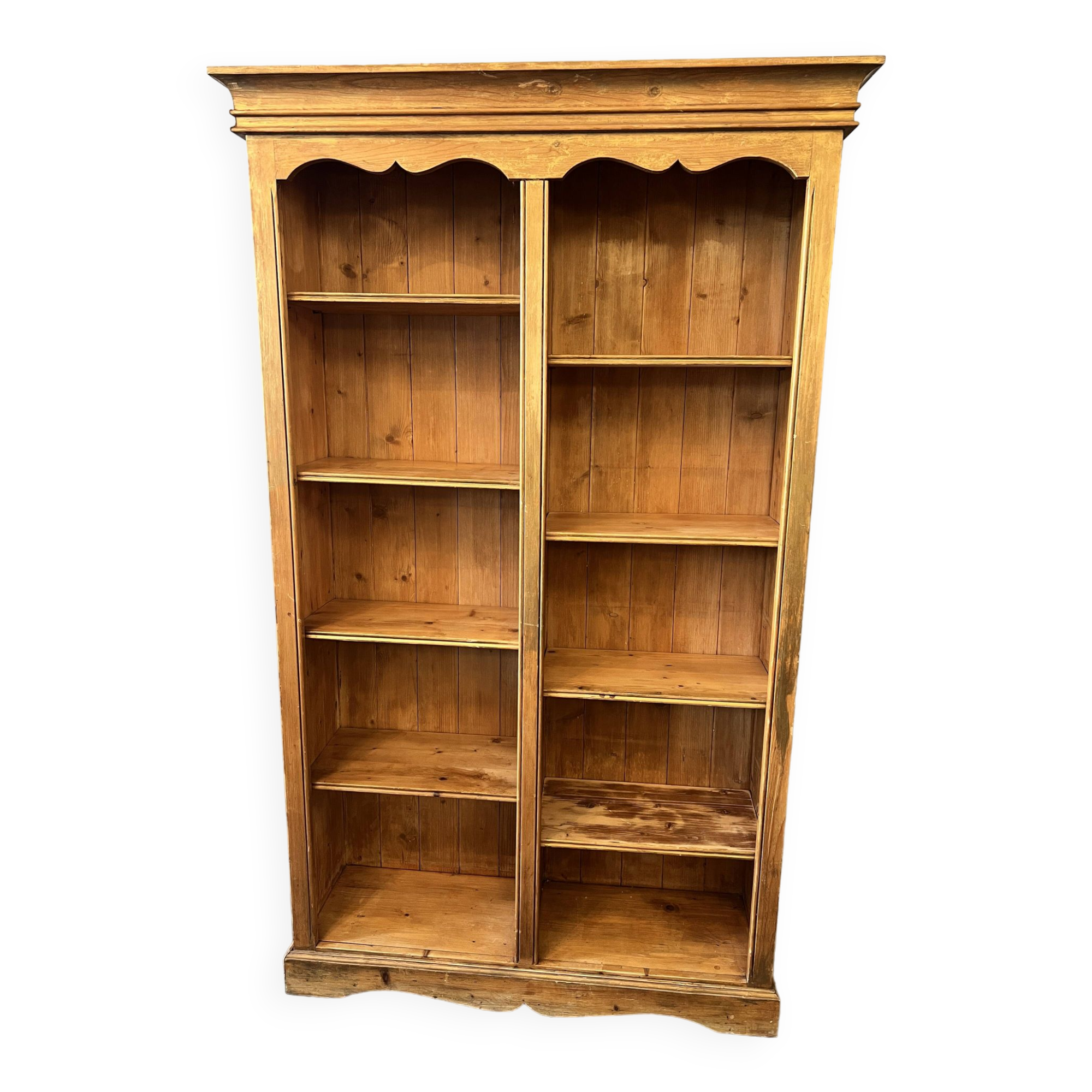 Solid pine bookcase