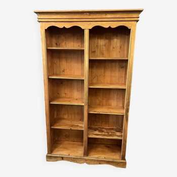 Solid pine bookcase