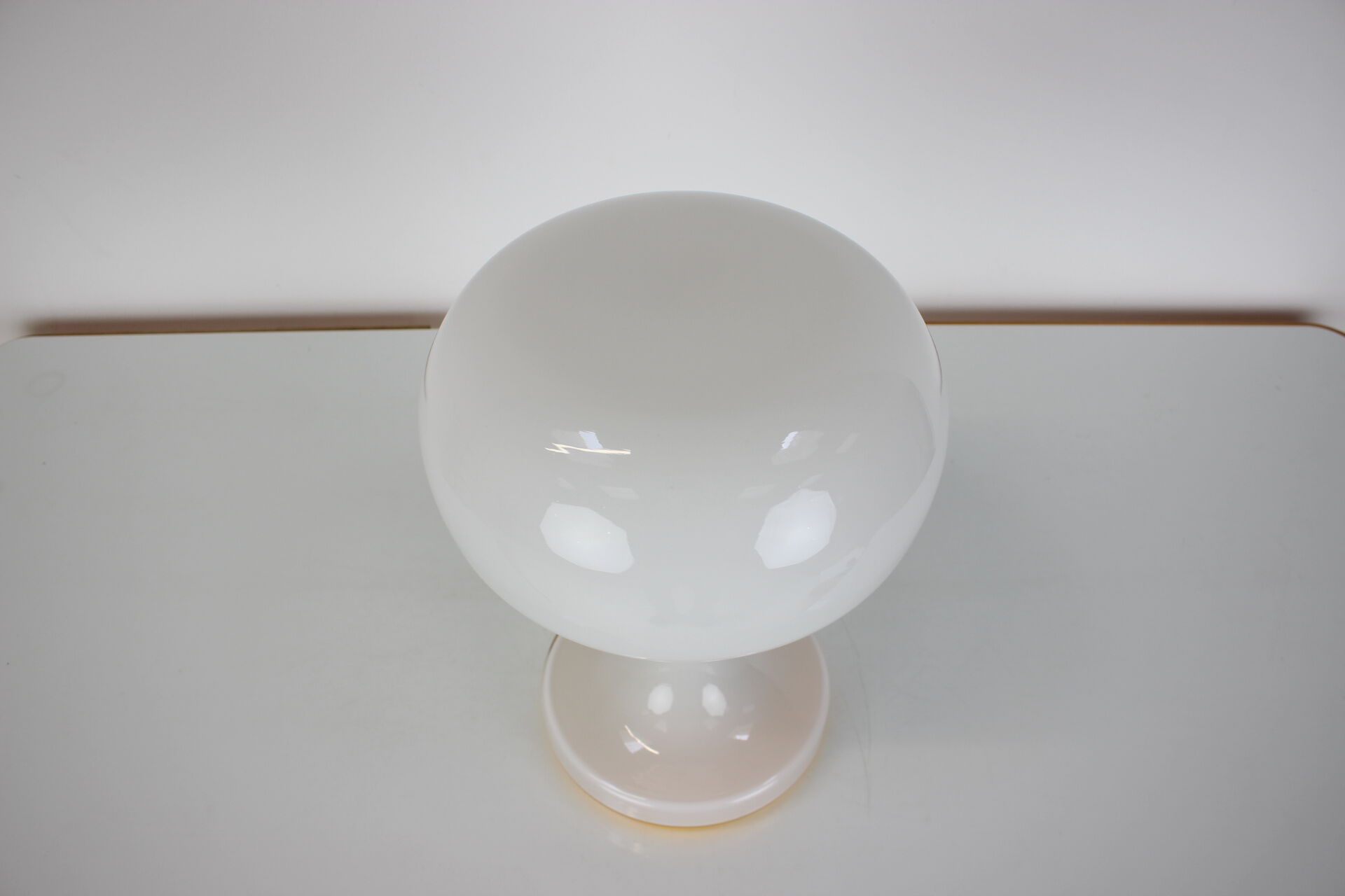 All Glass Table Lamp by Valasske Mezirici, 1970s