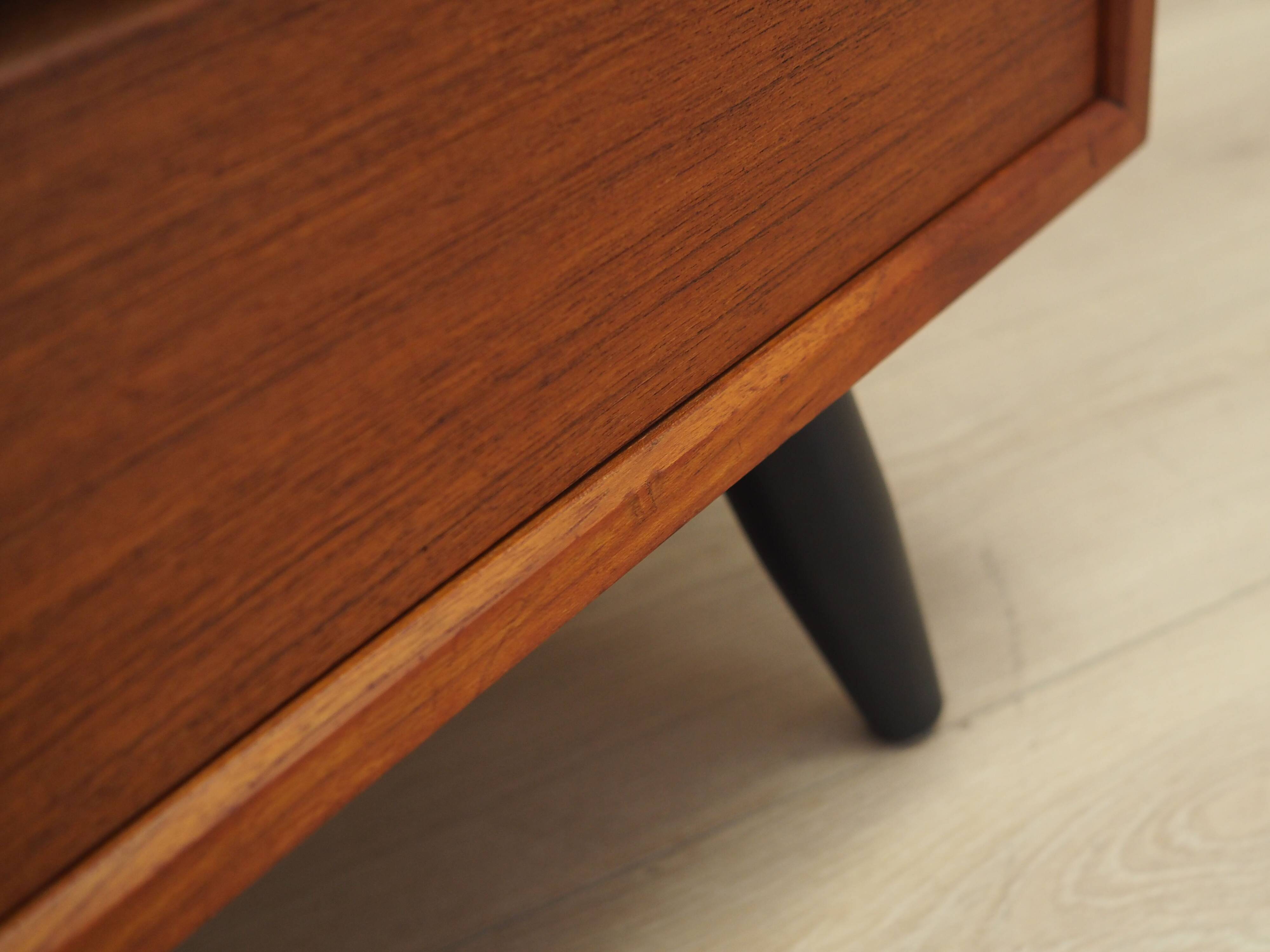 Teak chest of drawers, Danish design, 1970s, production: Denmark