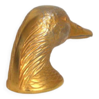 Golden duck bottle opener