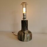 Large Danish ceramic table lamp from 1988 (stamped on the bottom)