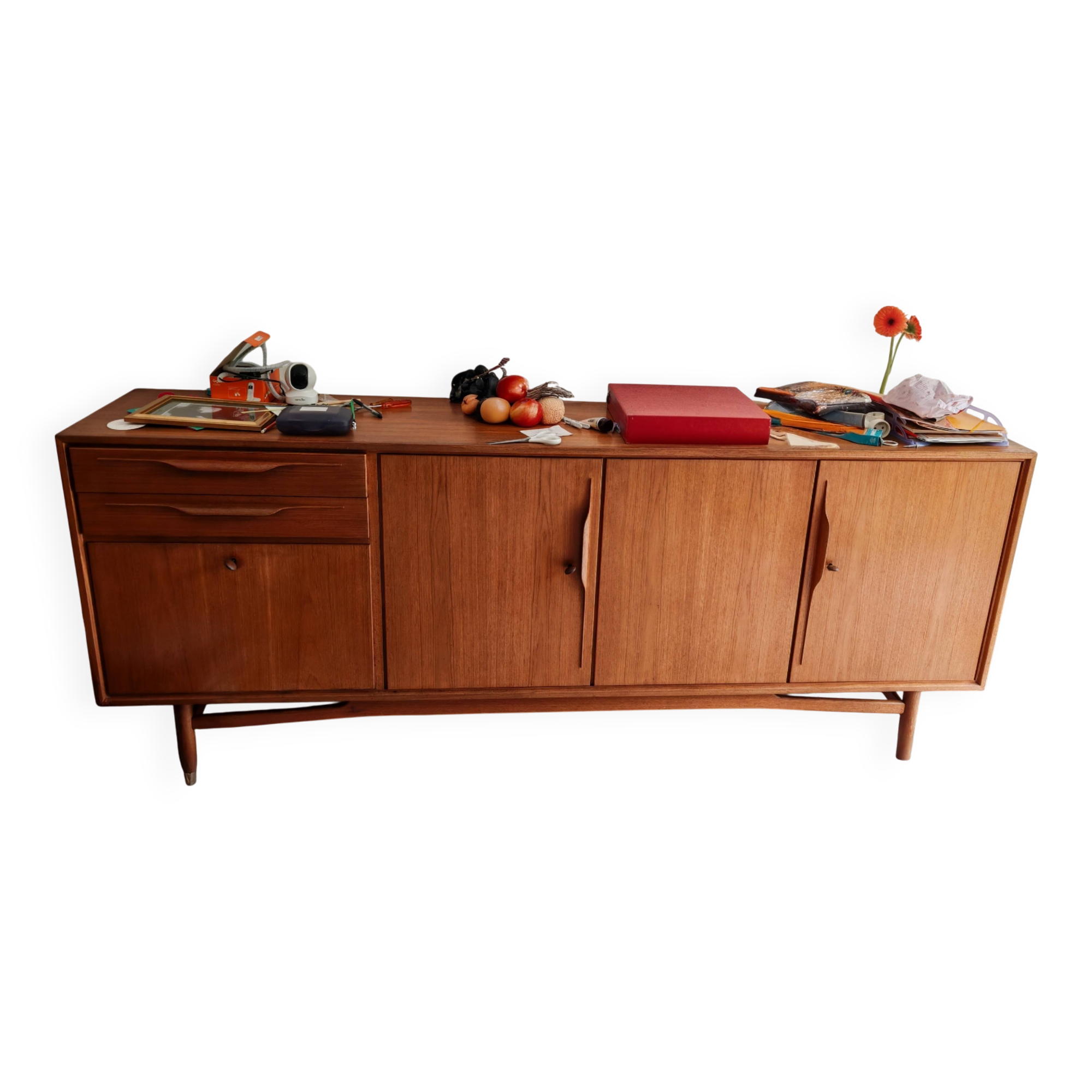 Swiss teak sideboard