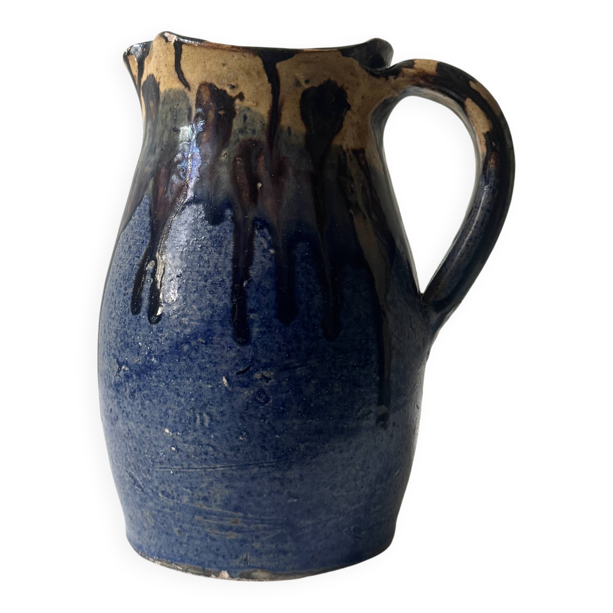 Glazed ceramic carafe / vase, Joseph Talbot La Borne 1950