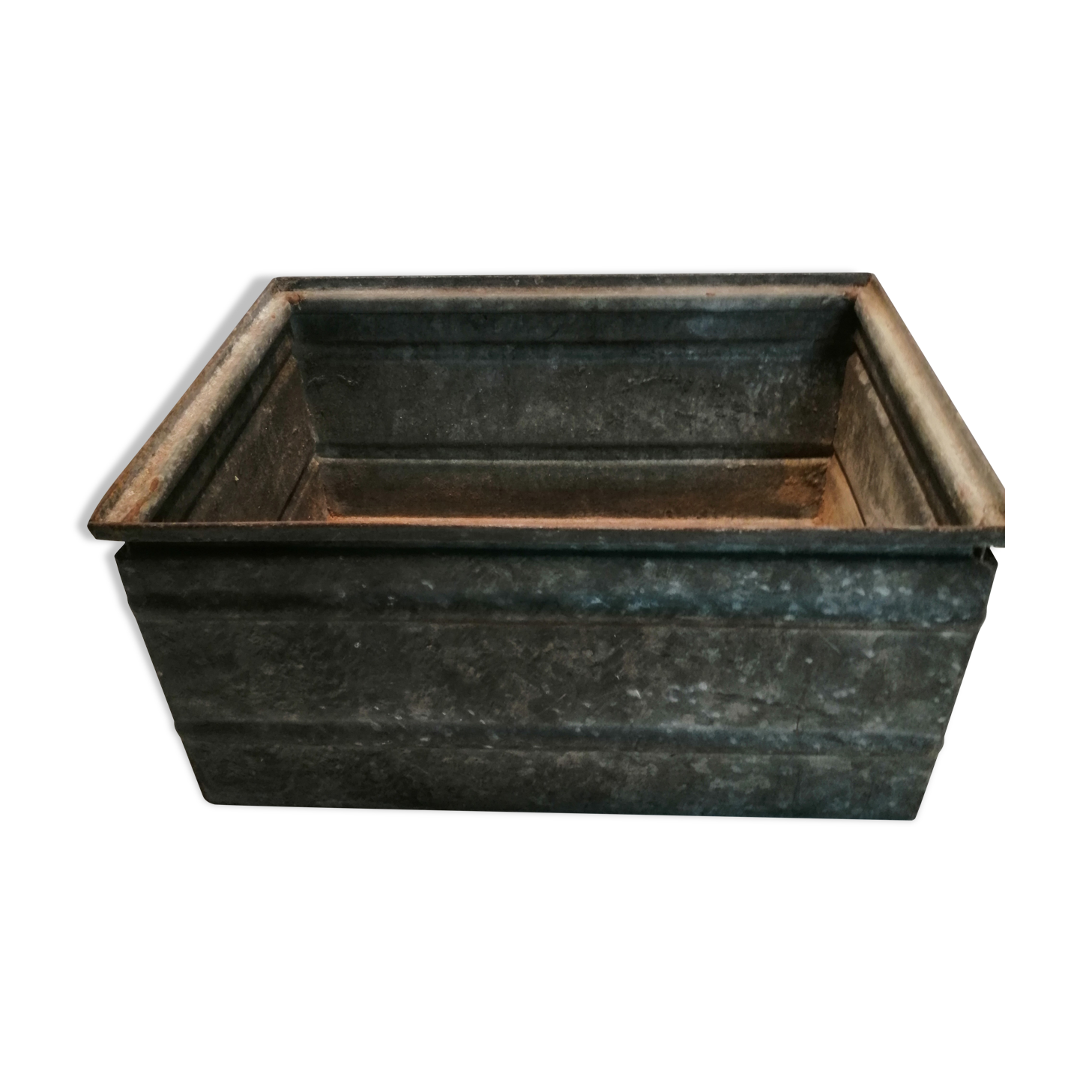 Industrial metal tray or box