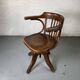 Fauteuil Baumann tournant en bois