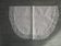 Antique embroidered crescent-shaped cradle pillowcase