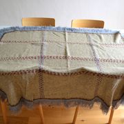 Vintage handmade pure wool blanket blanket