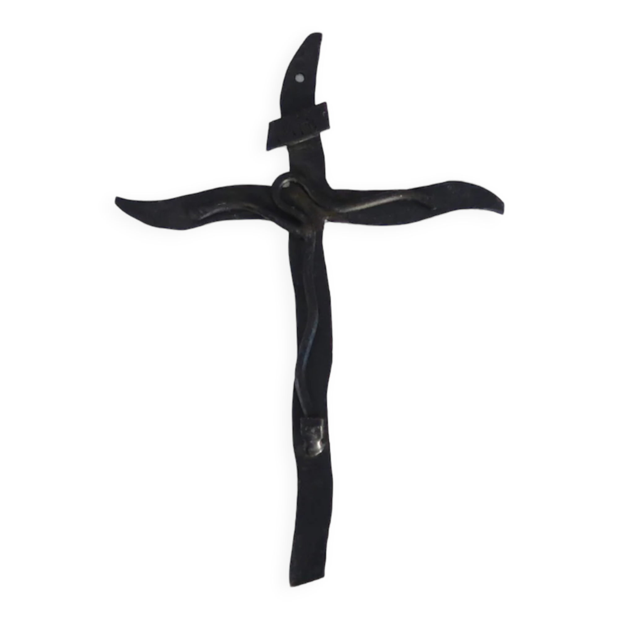 Modernist wall crucifix, 50s