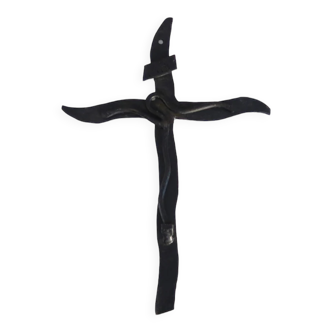 Modernist wall crucifix, 50s