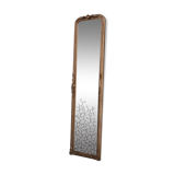 Swedish Antique Rococo Style Tall Pier Mirror 66x252cm