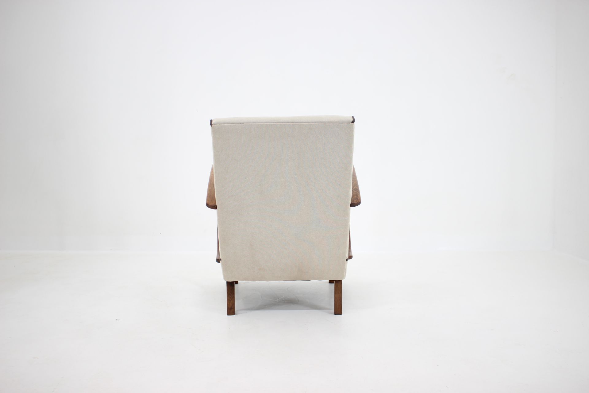 1950s Jindrich Halabala Armchair, Czechoslovakia