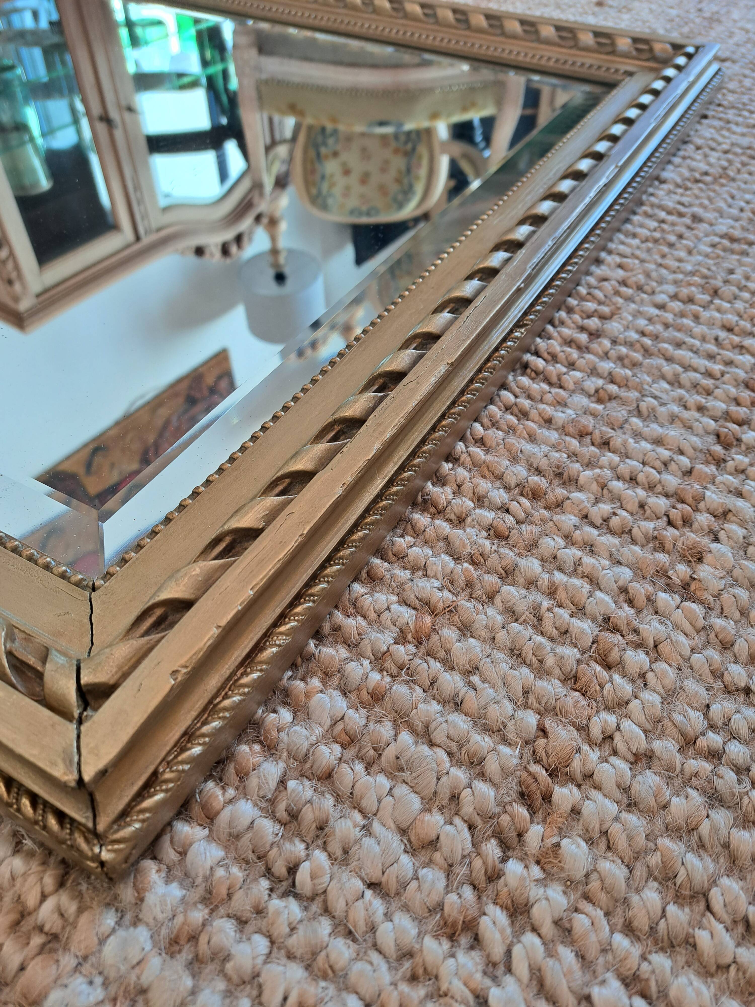 Trumeau mirror in Louis XVI style