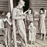 📸 Fine Art Photograph by Walker Evans – Sharecropper Children, Alabama (1936)