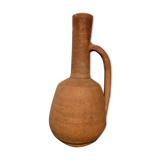 Pottery in terracotta jar in ancient ceramic signed ethnic