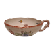 Angoulême earthenware cove cup floral décor