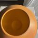 Orange ball vase from the 90s, H15 D20