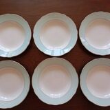 6 soup plates “Henri” Sarreguemines & Digoin