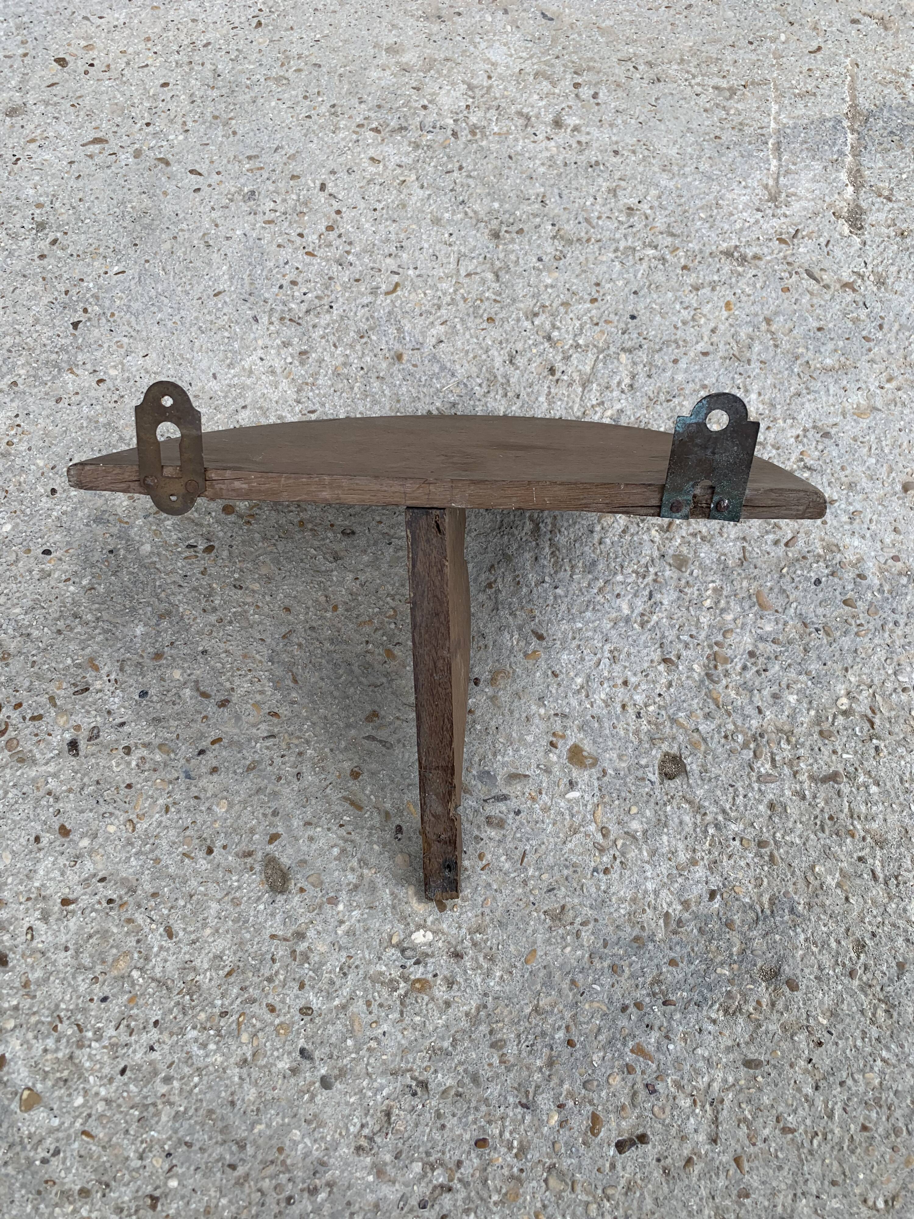 Cornice, antique wooden shelf