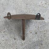 Cornice, antique wooden shelf