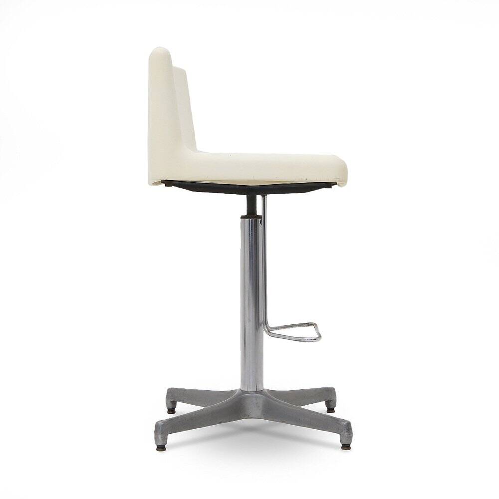 Stools with fibreglass seat by Vaghi, 1960s, set of 4