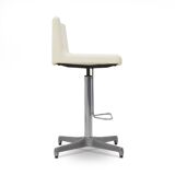 Stools with fibreglass seat by Vaghi, 1960s, set of 4