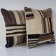 Set of 2 vintage kilim cushion covers 51x51 cm