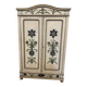 Vosgian wardrobe in painted wood