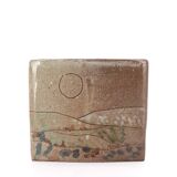 Landscape ceramic vase, 1970s