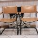 Set of 2 armchairs in tawny colour fasem italy