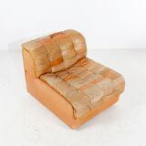 Pair of modular armchairs model DS11 by De Sede 1970