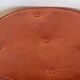 Round pink velvet tufted pouf NV Gallery