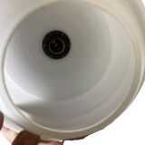 Suspension vintage Louis Kalff avec accent en bois