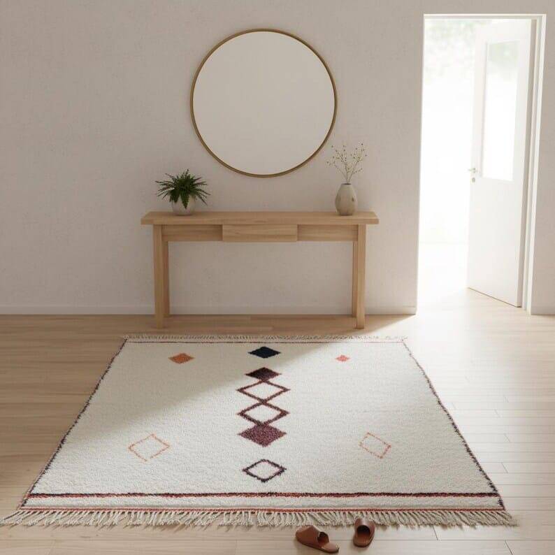 Handmade Azilal rug, size 150 x 350 cm
