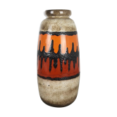 Floor vase fat lava "284-47" vase by Scheurich, Germany, 1970s