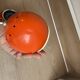 Eyeball Magnet Table Lamp – Orange & Chrome Metal (1970s)